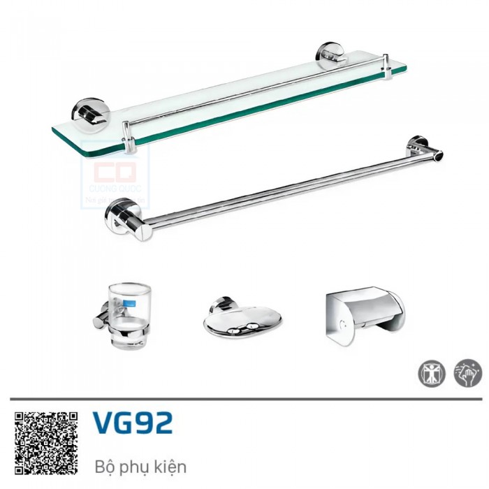 Bộ phụ kiện phòng tắm Viglacera VG92(VGPK02)