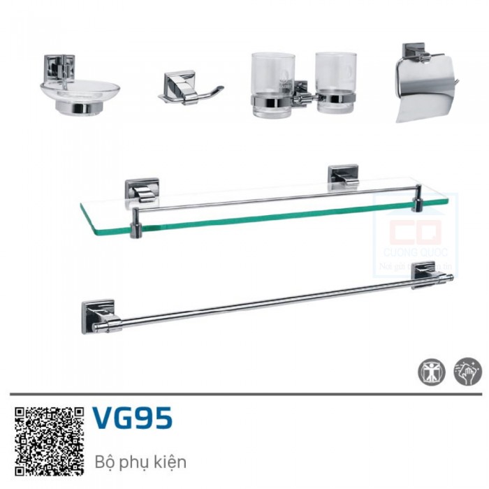 Bộ phụ kiện phòng tắm Viglacera VG95(VGPK05)