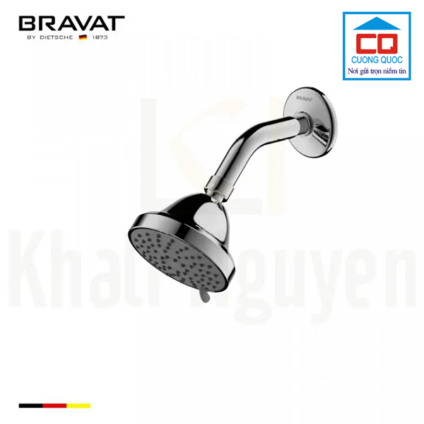 Bát sen tắm gắn tường cao cấp Bravat D316C-1-ENG