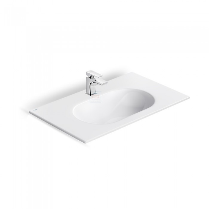Chậu lavabo dương vành Viglacera CB69