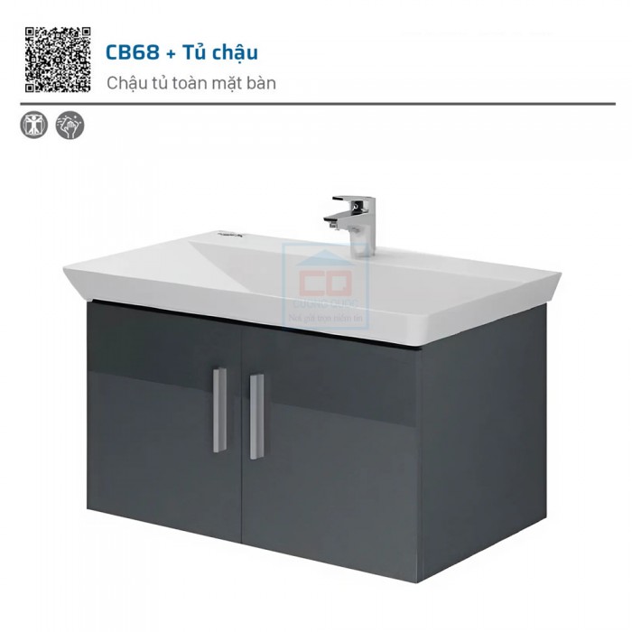 Tủ chậu Viglacera V-Neaty CB68