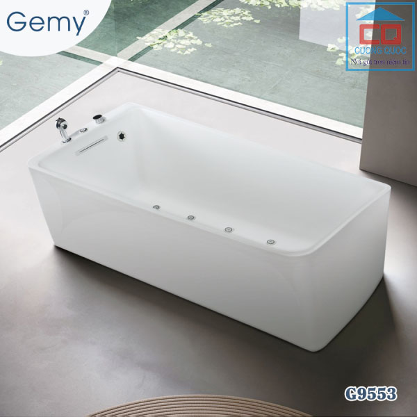 Bồn tắm massage Gemy G9553 (1300 x 700 x 600mm)