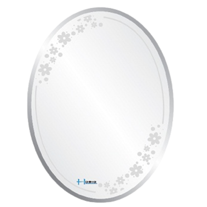 Gương phòng tắm Hobig phun cát HB5002