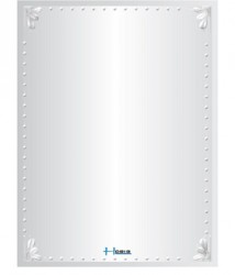 Gương phòng tắm Hobig phun cát HB5007
