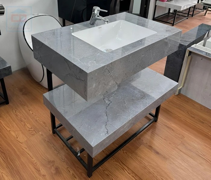 Chậu lavabo Viglacera 2 tầng SC-VI8-9GP01