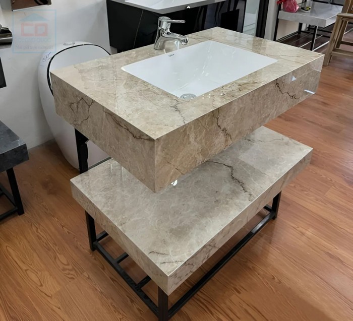 Chậu lavabo Viglacera 2 tầng SC-SOD-9N01P