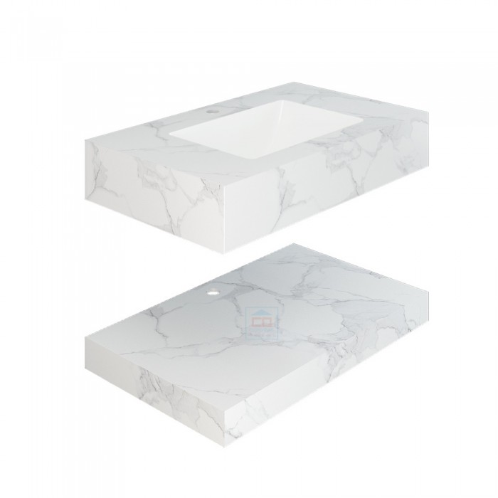 Chậu lavabo 2 tầng Viglacera VI14-9GP01 (S-VI14-9GP01)