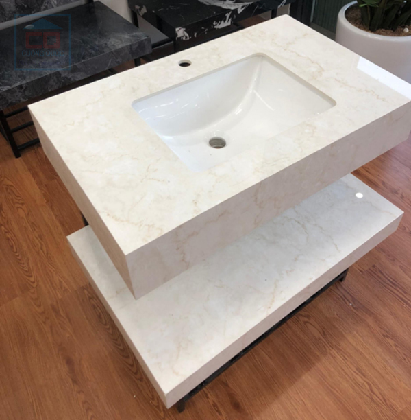 Chậu lavabo 2 tầng Viglacera S-THT-S01P