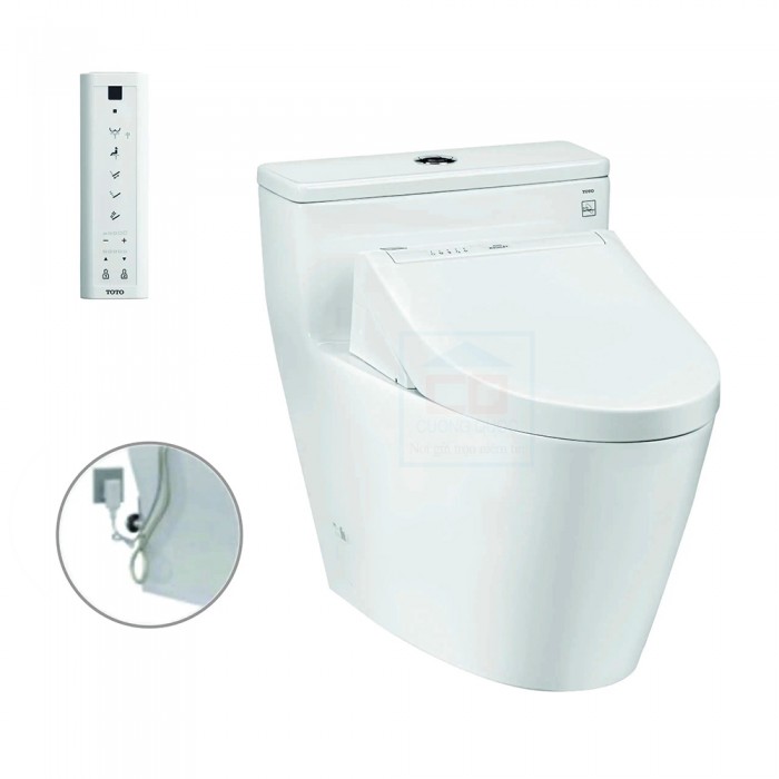 Bồn cầu 1 khối nắp điện tử TOTO MS625DW14