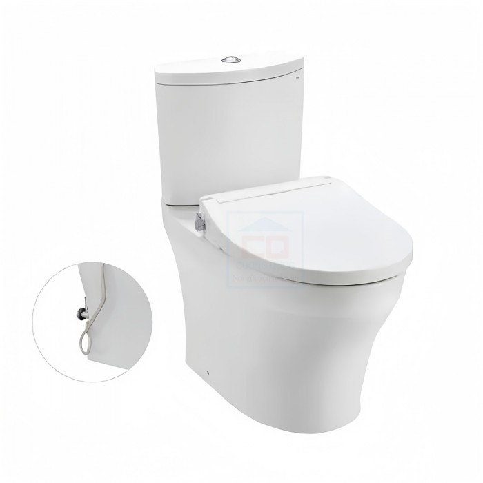 Bồn cầu 2 khối nắp rửa cơ TOTO CS838DE2