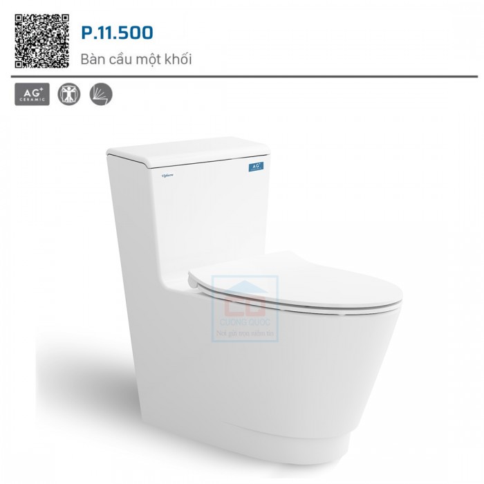 Bàn cầu một khối Viglacera Platinum P.11.500