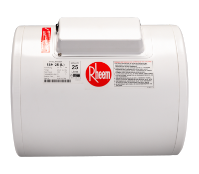 Máy nước nóng gián tiếp 25 lít ngang Rheem Classic Plus 25H/PR (kết nối phải)