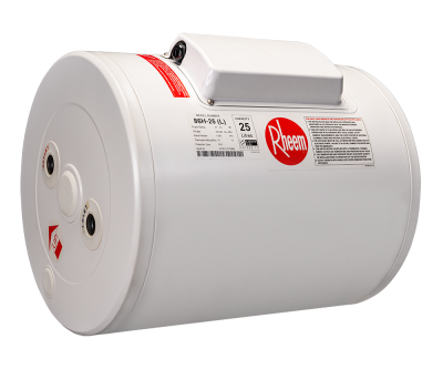 Máy nước nóng gián tiếp 25 lít ngang Rheem Classic Plus 25H/PL (kết nối trái)