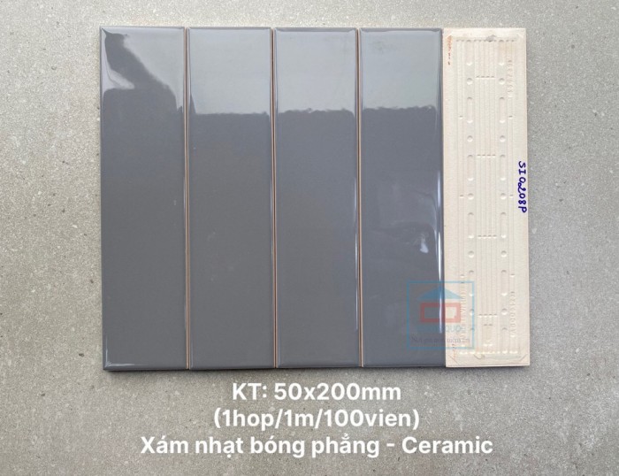 Gạch thẻ ceramic 50x200 mm SI0208P