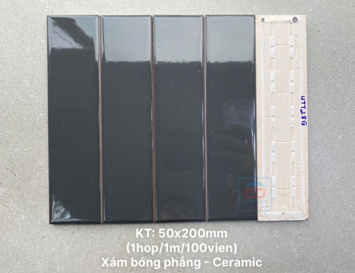Gạch thẻ ceramic 50x200 mm UTT28G