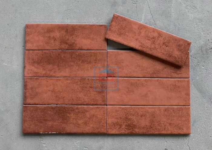 Gạch thẻ 75x230 mm men bóng 752305G