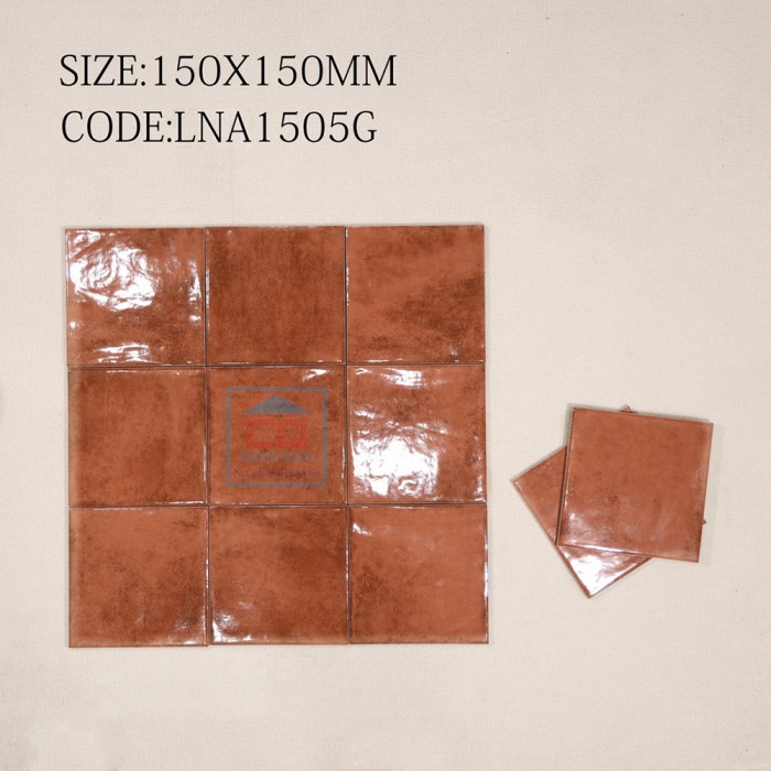 Gạch thẻ vuông 150x150 mm 1505G