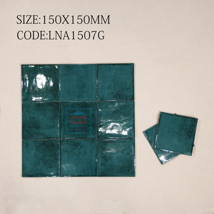 Gạch thẻ vuông 150x150 mm 1507G