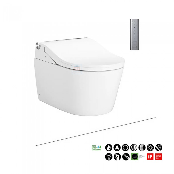 Bồn cầu TOTO CW542HME5UNW1/TCF801CZ/WH172AT/MB175M#SS