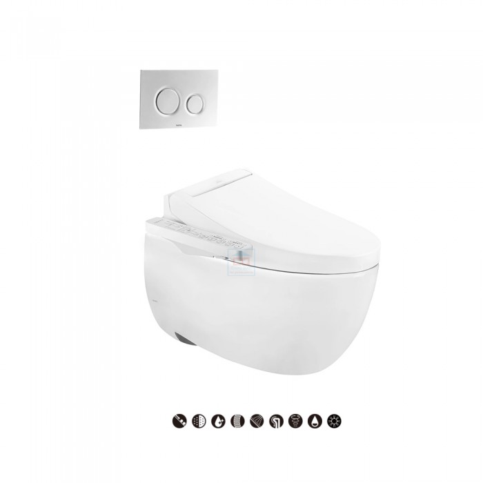 Bồn cầu TOTO CW812RA/TCF23410AAA/WH172A/MB174P#SS