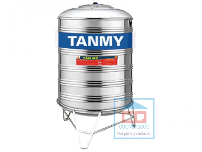 Bồn nước Inox đứng Tân Mỹ 1500 Lít ( F960)