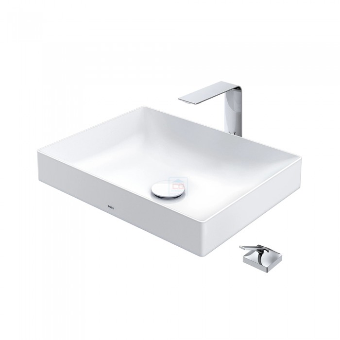 Chậu rửa mặt TOTO LT4715MTG19#CMW đặt bàn