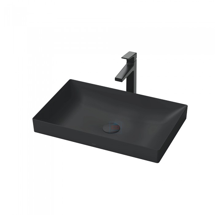 Chậu đặt bàn vành mỏng TOTO LT4716G19#MBL