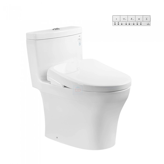 Bồn cầu nắp rửa điện tử TOTO MS889CDRW23