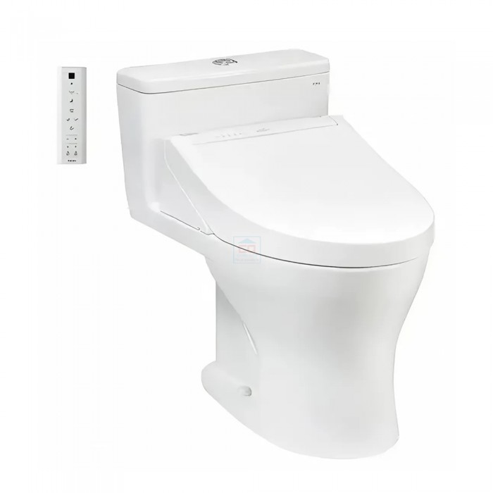 Bồn cầu 1 khối nắp điện tử TOTO MS855CDW15