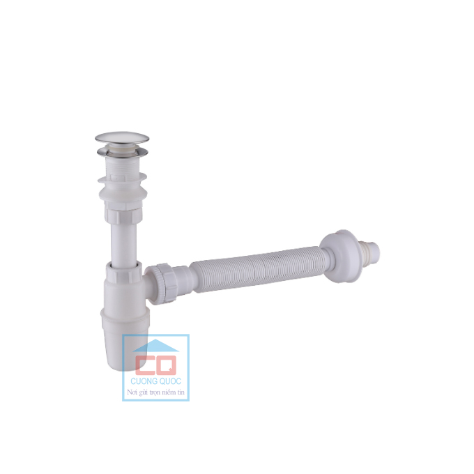 Bộ xả nhấn kèm co thải chữ P Basic BP-11015