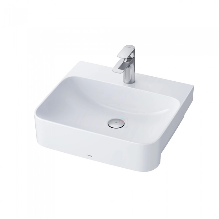 Chậu lavabo bán âm bàn TOTO LW1315CBVN#XW
