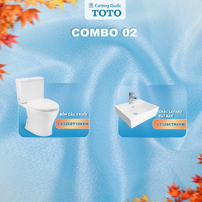 Combo thiết bị vệ sinh TOTO số 2