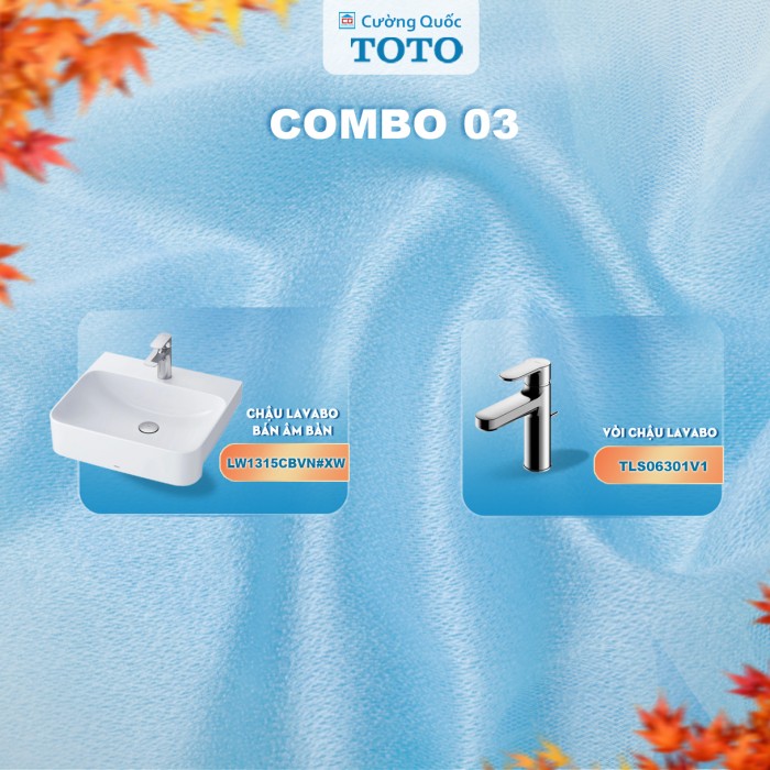 Combo thiết bị vệ sinh TOTO số 3