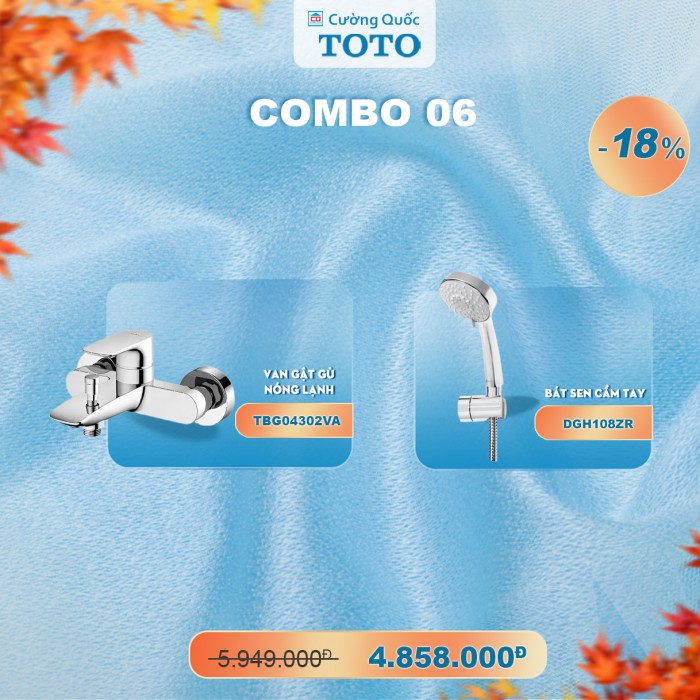 Combo thiết bị vệ sinh TOTO số 6