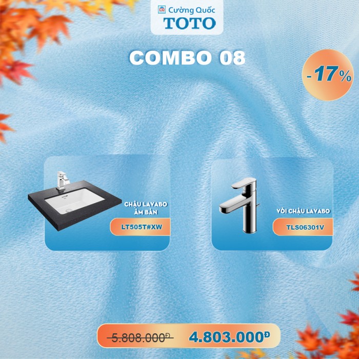 Combo thiết bị vệ sinh TOTO số 8