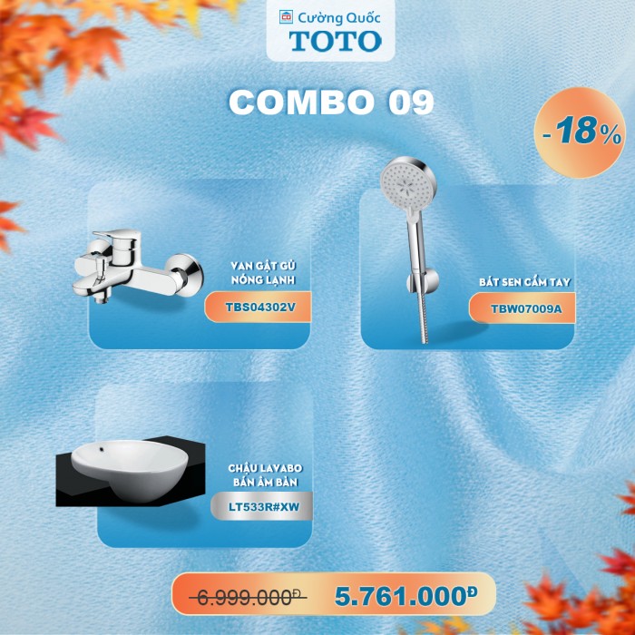 Combo thiết bị vệ sinh TOTO số 9