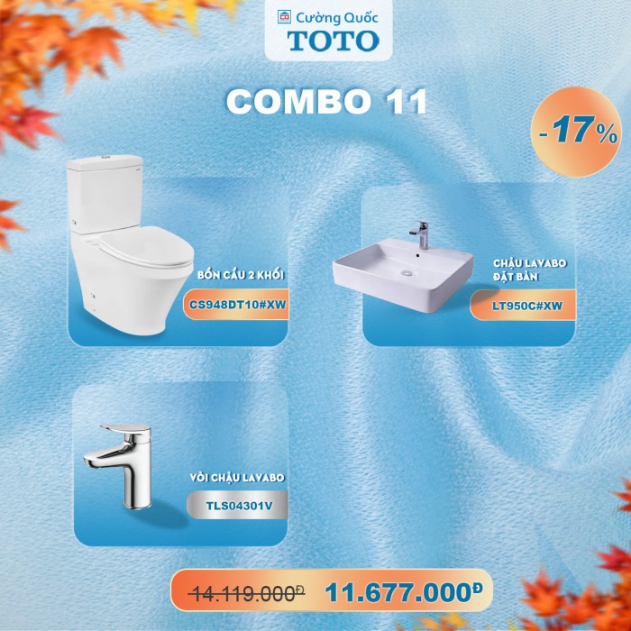 Combo thiết bị vệ sinh TOTO số 11