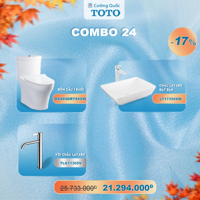 Combo thiết bị vệ sinh TOTO số 24