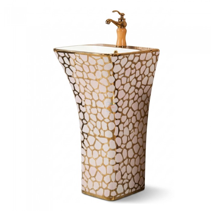 Chậu lavabo liền chân Bancoot CD20G