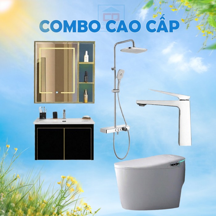 Combo thiết bị vệ sinh Basic cao cấp