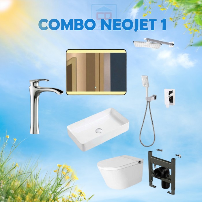 Combo thiết bị vệ sinh Basic Neojet 1
