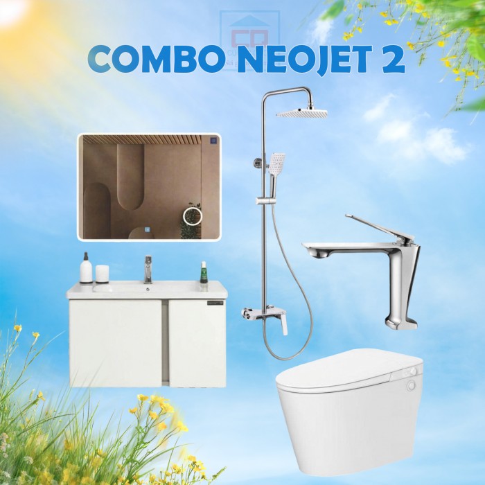 Combo thiết bị vệ sinh Basic Neojet 2
