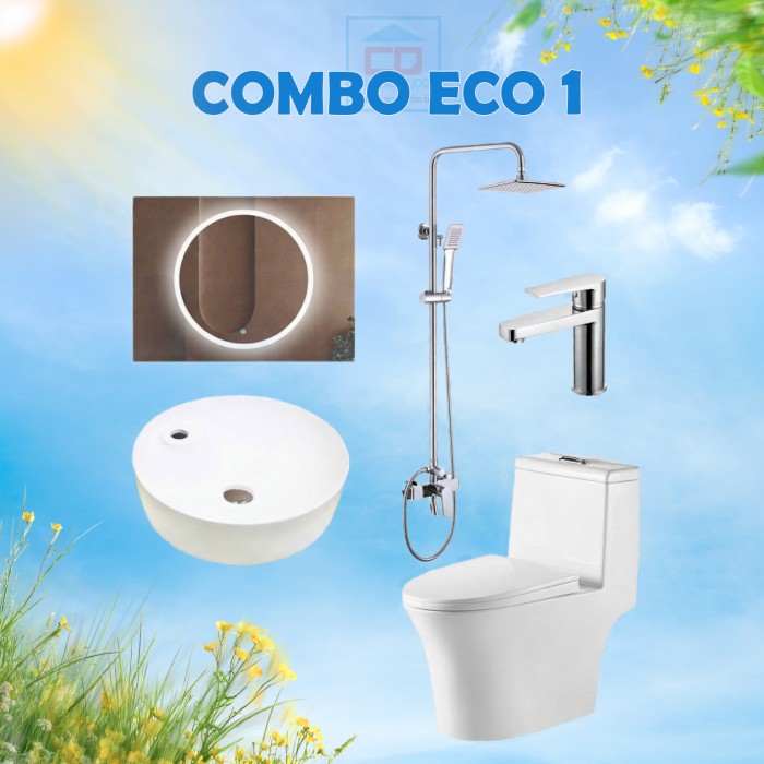 Combo thiết bị vệ sinh Basic Eco 1