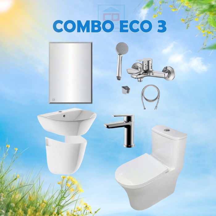 Combo thiết bị vệ sinh Basic Eco 3