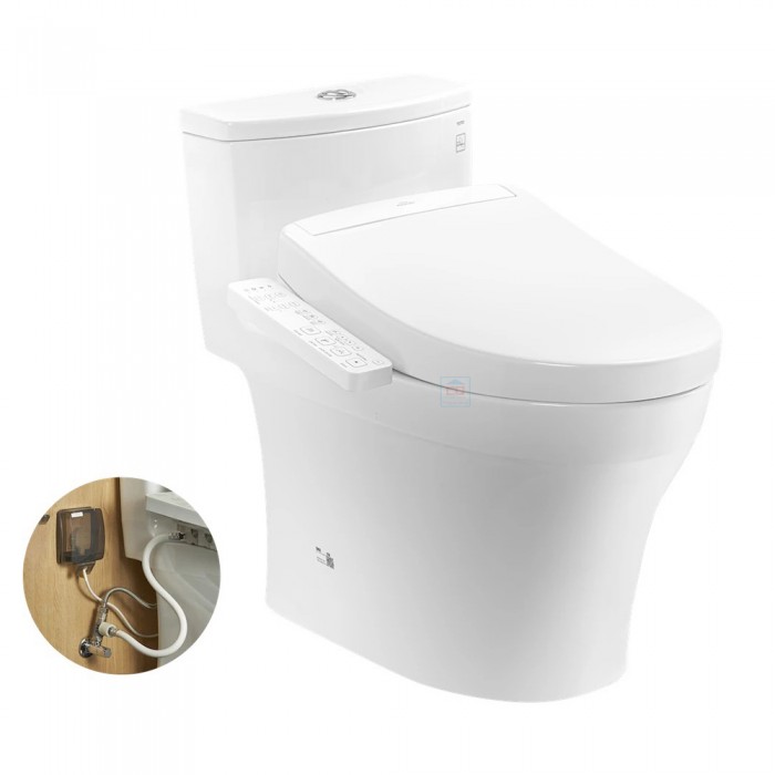 Bồn cầu nắp điện tử TOTO MS885DW24