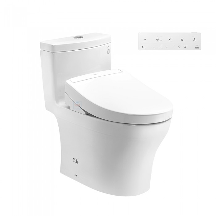 Bồn cầu nắp điện tử TOTO MS889CDRW25
