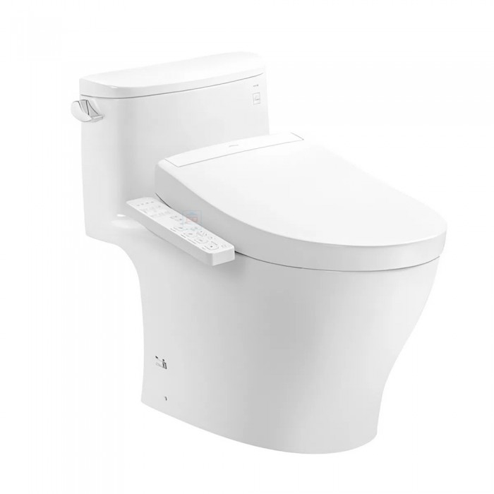 Bồn cầu 1 khối nắp điện tử TOTO MS887CRW24