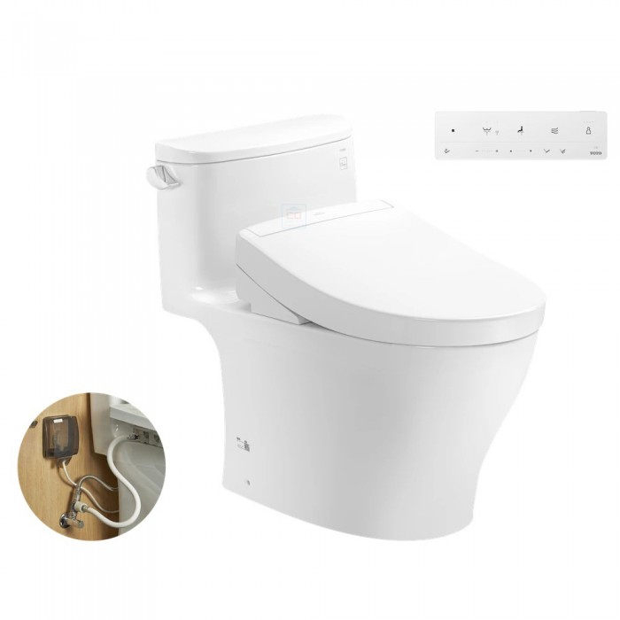 Bồn cầu nắp điện tử TOTO MS887RW25