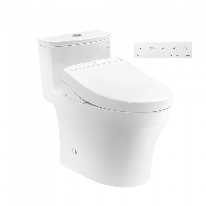 Bồn cầu nắp rửa điện tử TOTO MS885CDW25