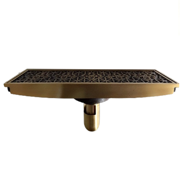 Ga thoát sàn bằng đồng Cleanmax 10x30cm